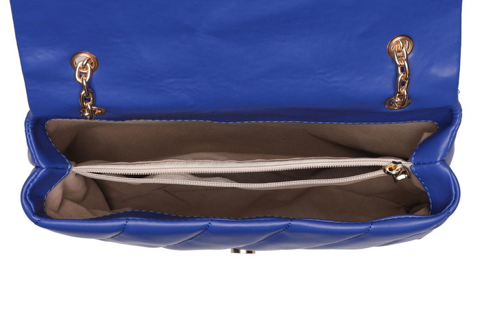 Lucky Bees Bolso de Hombro Azul Saxón Lucky Bees Bolso de Hombro Azul Saxón